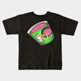 Buldak Brain Ramen, Hot Depression Flavor Kids T-Shirt